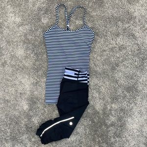 lululemon workout set! Size 2